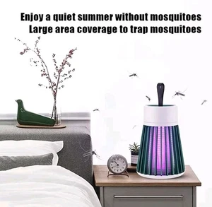 Mosqishock Mosquito Lámpara 2 en 1 Portátil Inalámbrica Camping Bug Zapper - Imagen 1 de 8