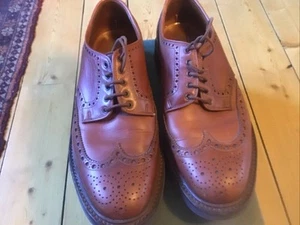 Men’s Crockett And Jones Shoes Commando Sole Tan Coloured - Picture 1 of 17