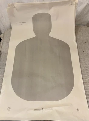 LOTE DE 6 GRANDES OBJETIVOS DE ENTRENAMIENTO DE PAPEL DE APLICACIÓN DE LA LEY SPEEDWELL 42"x24" Foto 1 de 4