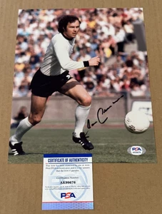 FRANZ BECKENBAUER SIGNED 8X10 SOCCER PHOTO PSA/DNA COA AUTHENTIC #12 - Picture 1 of 1