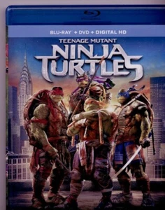 TEENAGE MUTANT NINJA TURTLES ON BLU-RAY + DVD, 2014, Color, 101 Minutes, PG-13 - Foto 1 di 2