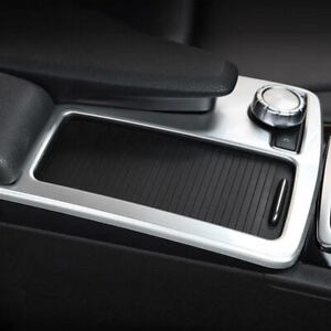 Stainless Steel Console Gear Shift Panel Cover For Mercedes Benz C Class W204
