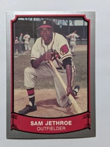 1989 Pacific Baseball Legends - #206 Sam Jethroe - Picture 1 of 2