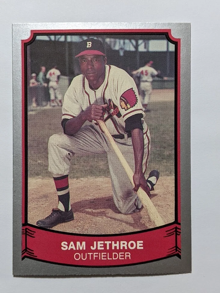 1989 Pacific Baseball Legends - #206 Sam Jethroe - Image 1 of 2