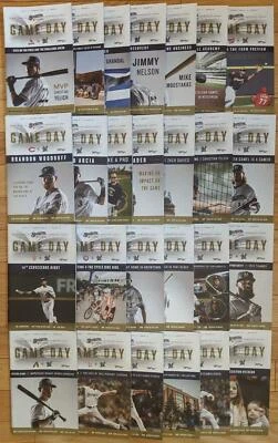2019 Milwaukee Brewers Complete Set of 26 Regular Season Game Programs  - Image 1 of 3