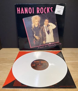 Hanoi Rocks Back To Mystery City LP Limited Edition White 12” Vinyl RARE! - Picture 1 of 12