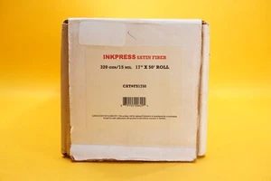 Inkpress Faser Satin Papier 17"x50' Rolle - Bild 1 von 6