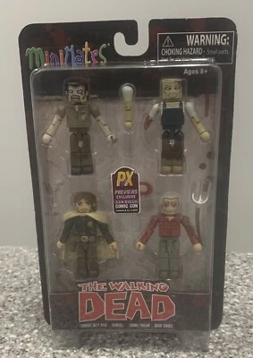 Mini-Mates exclusivos de The Walking Dead Comic Con de San Diego-NUEVOS Foto 1 de 2