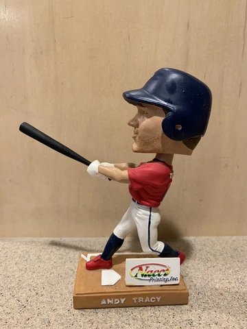 Lehigh Valley 2010 Ironpigs Philadelphia Phillies Andy Tracy Bobblehead SGA New Cover
