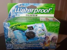 NEW Fujifilm 1201407 Quick Snap Waterproof Disposable Camera 27 Exposures 11/24