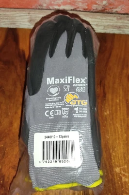 MaxiFlex Gr. 10 /XL Ultimate 34-874 ATG Arbeitshandschuhe , Gartenhandschuhe,