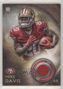 2015 Topps Valor Rookie Relics Mike Davis #VRR-MD Rookie RC