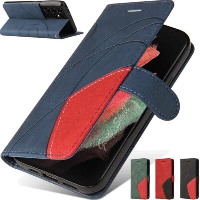 For Samsung A51 A71 A41 A21s A10 A20e A40 A50 A70 Flip Wallet Leather Case Cover - image 1 of 4