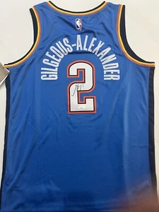 Shai Gilgeous-Alexander Signed Autographed OKC Thunder Jersey JSA COA - Picture 1 of 3