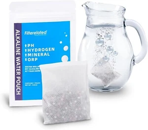 Alkaline Water Filter Pouch Portable Alkaline Water Filtration System 111 gallon - Picture 1 of 7