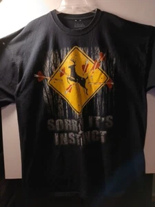 Lifestyle Classics Funny Gray Black Hunting Tee mens XXXT - Picture 1 of 12