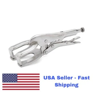 10" Welding Locking Pliers, Chrome Molybdenum Steel Jaws, Adjustment Lever. - Picture 1 of 6