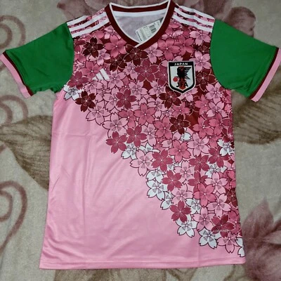 RARE Japan Soccer Jersey Special Pink Flowers Concept Edition S,M,L,XL,XXL - Image 1 of 4
