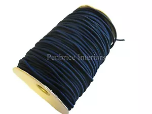 150mts of Navy blue 3mm bungee cord Elasticated string Shock cord elastic rope - Picture 1 of 3