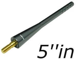 5" SHORT STUBBY ANTENNA GUNMETAL GRAY FOR DODGE RAM ALL YEARS - Picture 1 of 2