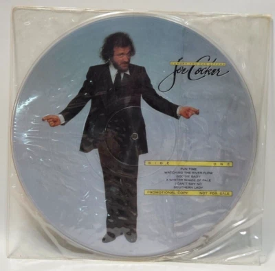 Joe Cocker ‎– Luxury You Can Afford Asylum 6E-145 Promo Picture Disc NOS SEALED! - Image 1 of 2