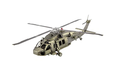 Metal Earth Fascinations Black Hawk® Original 3D Metall Puzzle Modellbausatz