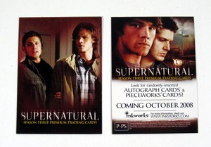 2008 Inkworks Supernatural Season 3 Promo Card (P-PS) Philly Show Nm/Mt