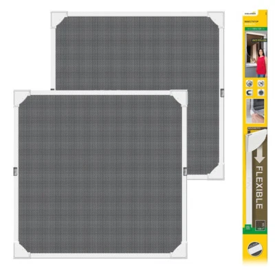 Schellenberg 2er Pack Insektenschutz-Fenster Magnetrahmen mit Pollenschutzgitter - Bild 1 von 4