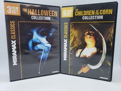 Halloween/Children Of The Corn DVD Lot: 9 Frightful Films Together! Good Cond! - Image 1 of 3