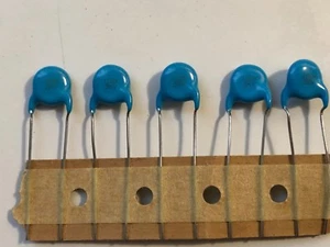 10 pcs New Murata Ceramic Capacitors High Voltage 1000pF 3KV Y5P - Picture 1 of 2
