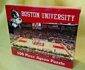 BOSTON UNIVERSITY BASKETBALL AGGANNIS ARENA PUZZLE NEW 500 PC R&R PZ-C-BU12. - Picture 1 of 8