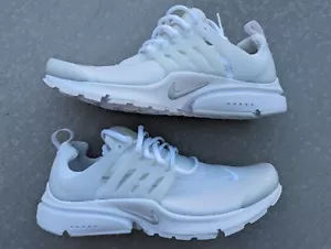 DS NIKE AIR PRESTO TRIPLE WHITE sz 9 dunk presto off white halo 270 180 90 1 - Picture 1 of 6