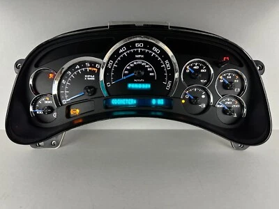 03-05 Escalade Platinum Speedometer Instrument Gauge Cluster White LED - Image 1 of 4
