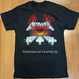 HOT! Metallica Master Of Puppets Album Cover Unisex Cotton T-Shirt, Size S-5XL - Picture 1 of 5