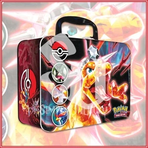 Pokemon TCG: CHARIZARD COLLECTOR CHEST 2023 (6 Packs)🔥 PALDEA EVOLVED - Picture 1 of 2