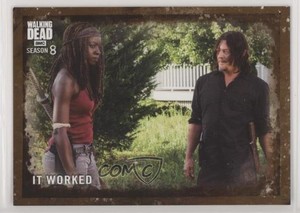 2018 Topps The Walking Dead Season 8 Part 1 Mud 29/50 Michonne Daryl Dixon 0ad