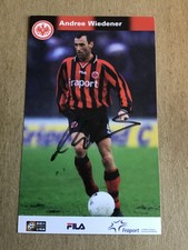 Andree Wiedener, Germany 🇩🇪 Eintracht Frankfurt 2001/02 hand signed
