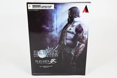 Play Arts Kai FF7 Advent Children Barret Wallace Action Figure Square Enix - Immagine 1 di 4