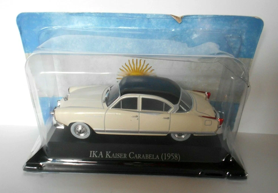 DIE CAST IKA KAISER CARABELA (1958) " AUTOS INOLVIDABLES SALVAT 1/43 N 48 - Immagine 1 di 1