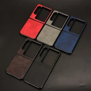 Para ZTE nubia Flip2 / Flip 2 Lujo Litchi Piel Cuero PU + Funda Trasera PC - Imagen 1 de 29