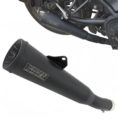 Slip On Exhaust Tail Muffler Black For Honda Rebel 500 CM500 CM300 2017-2024 Foto 1 de 4