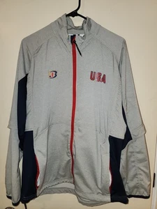 Boathouse Sports USA Jacket, Full Zip, Large. Rowing Crew Row Patriotic - Picture 1 of 7