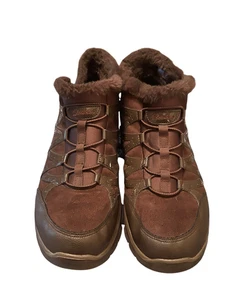 Skechers Womens Brown Relaxed Fit Tribune Womens Winter Ankle Boot Size 10 - Picture 1 of 13