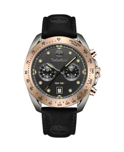 TIMBERLAND Men Analog Quartz Casual Watch Classic Dress Black Dial Waterproof Ro - Picture 1 of 4