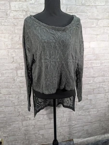 Gossip Girl by Romeo&Juliet Couture Damen M Pullover langer Rücken transparent Neu mit Etikett - Bild 1 von 11