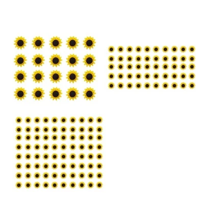 20/50/80Pcs Sunflower Push Pins for Cork Notice Board Thumb Tacks Drawing Pins - Image 1 of 4