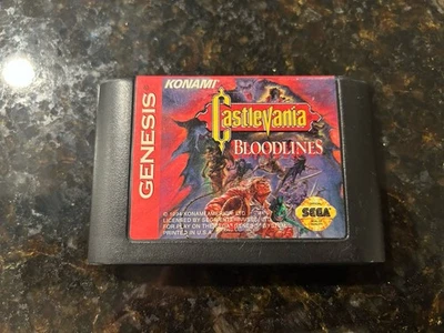 Castlevania: Bloodlines (Genesis) Authentic! Cart Only! Tested! Works! VG! - Image 1 of 4
