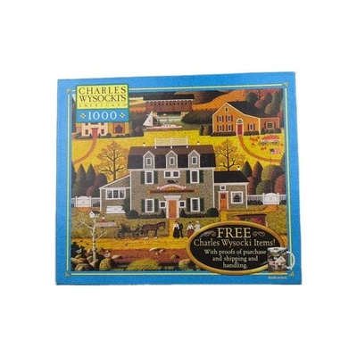 Charles Wysock's " Moonmeadow Cove" Hasbro 2004  1000 Piece Puzzle - Image 1 of 4