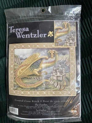 The Guardian - KIT PUNTO DE CRUZ TERESA WENTZLER - NUEVO, SIN ABRIR Foto 1 de 3