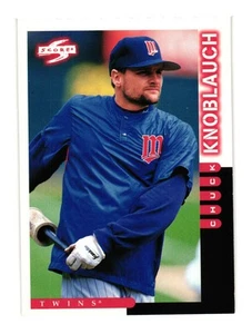 1998 Score #123 Chuck Knoblauch Minnesota Twins - Picture 1 of 2